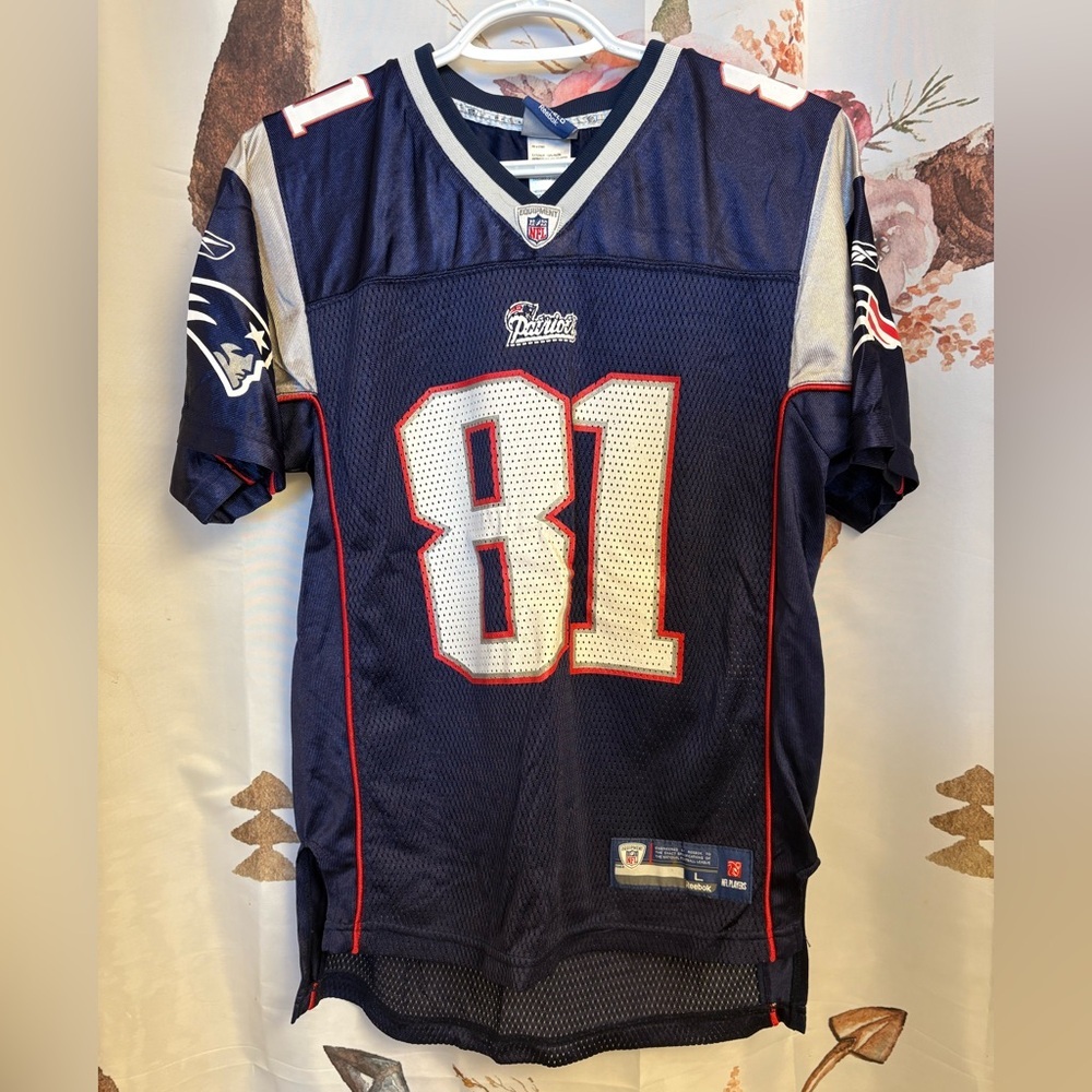 Youth large Reebok Navy Blue NFL Jersey​